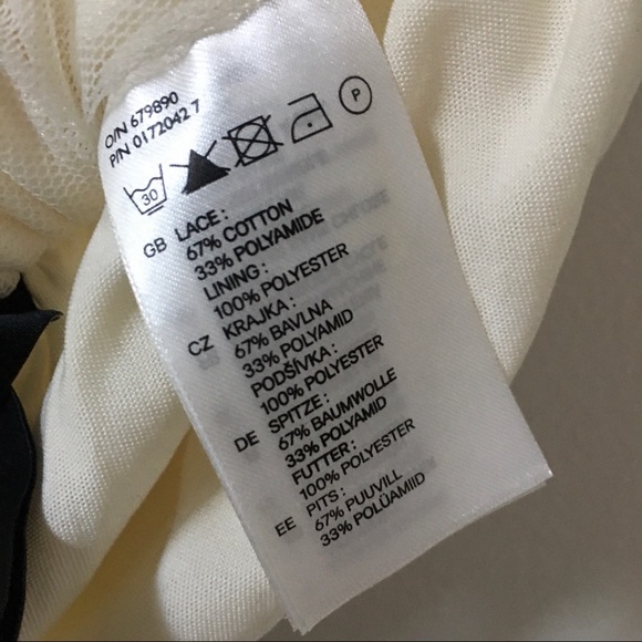 Lace Skater Skirt Sz 8 - Picture 5 of 6